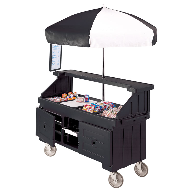 Carro de Distribuição Móvel para Buffet 4 GN 1/1 - 189 cm
