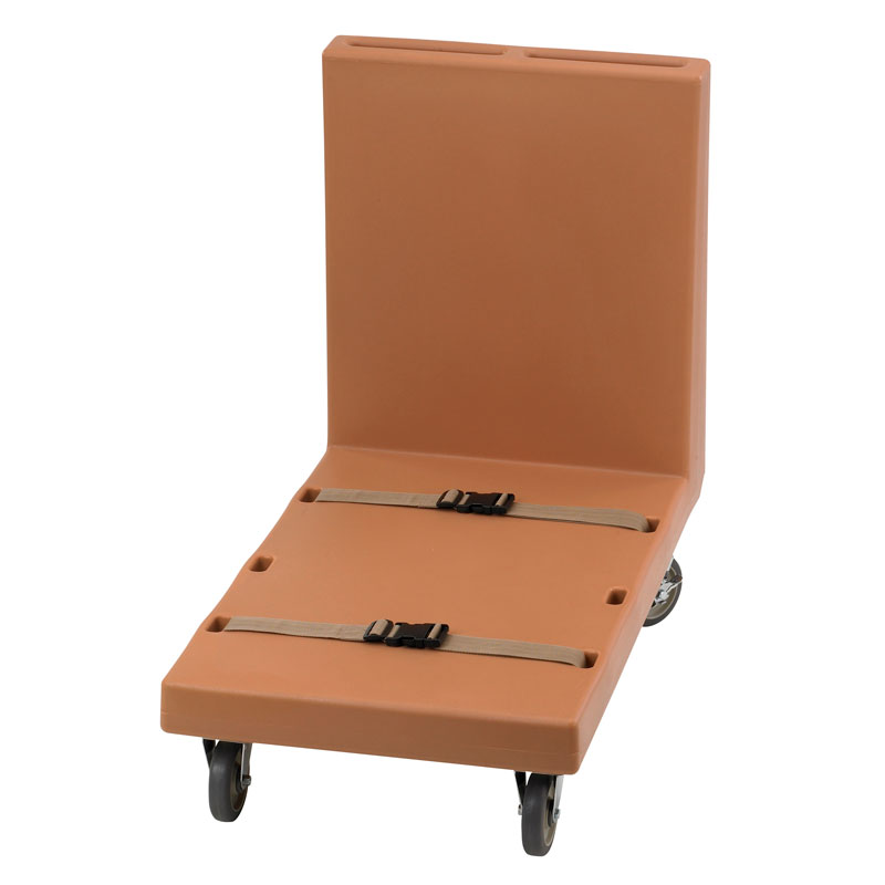 Carro de Transporte com Correias 106x60,5x92 cm para Cargas Pesadas