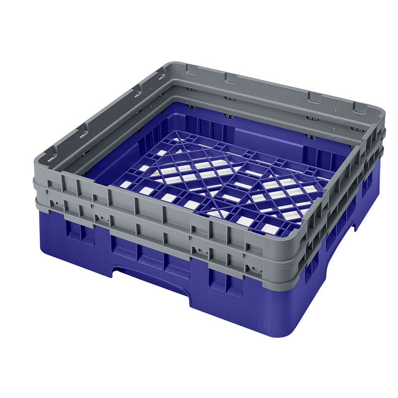 Cesto de Apresentação Buffet com Extensões, 225 mm Altura, Azul