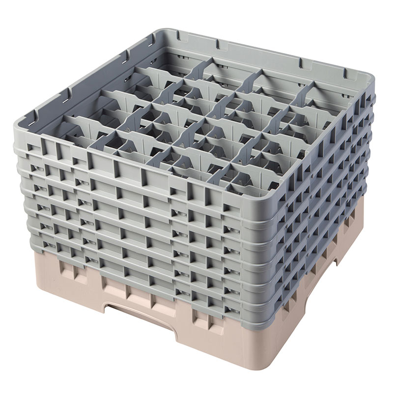 Cesto Lavagem Copos Taças 16 Compartimentos Ø10.9cm A14.9cm