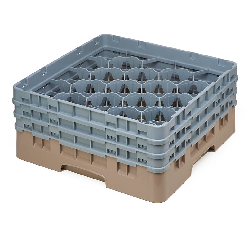 Cesto de Lavagem para Copos e Copos, 20 Compartimentos, Azul