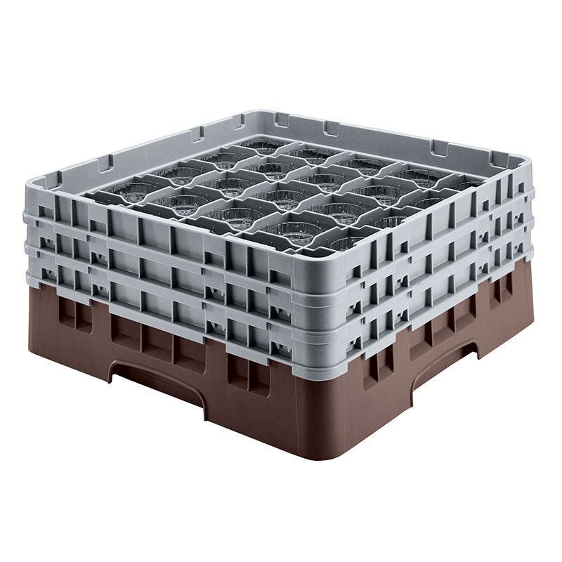 Cesto de Lavagem para Copos e Taças 36 Compartimentos Ø7.2cm H25.8cm