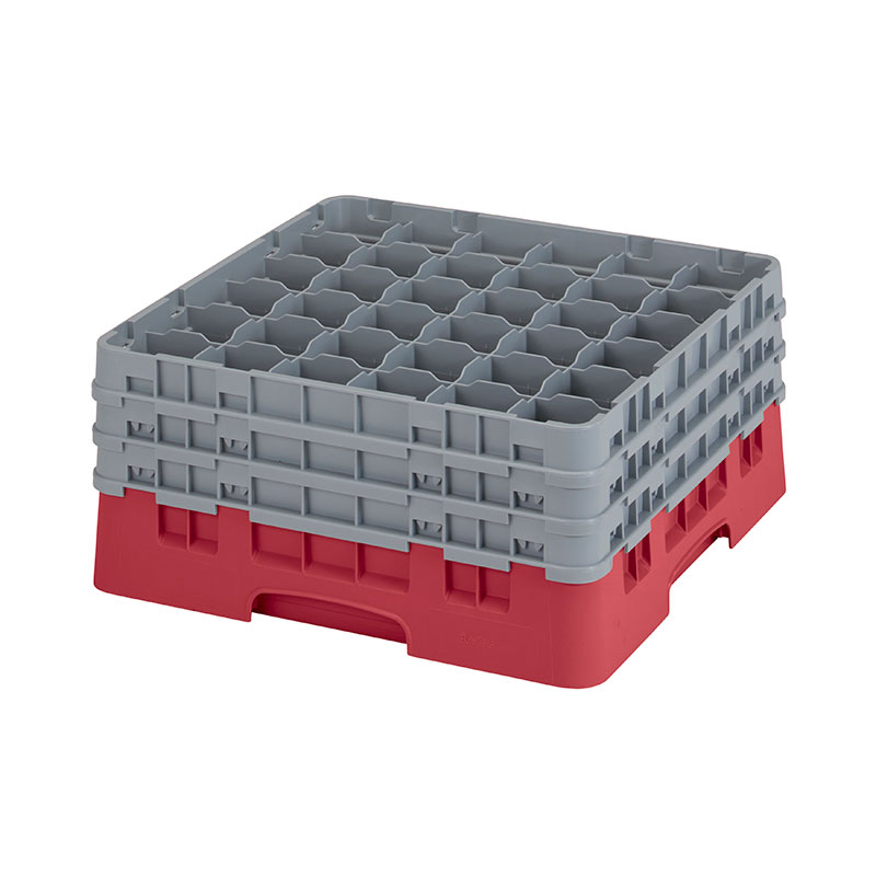 Cesto de Lavagem para Copos e Taças 36 Compartimentos - Ø7,2cm H25,8cm