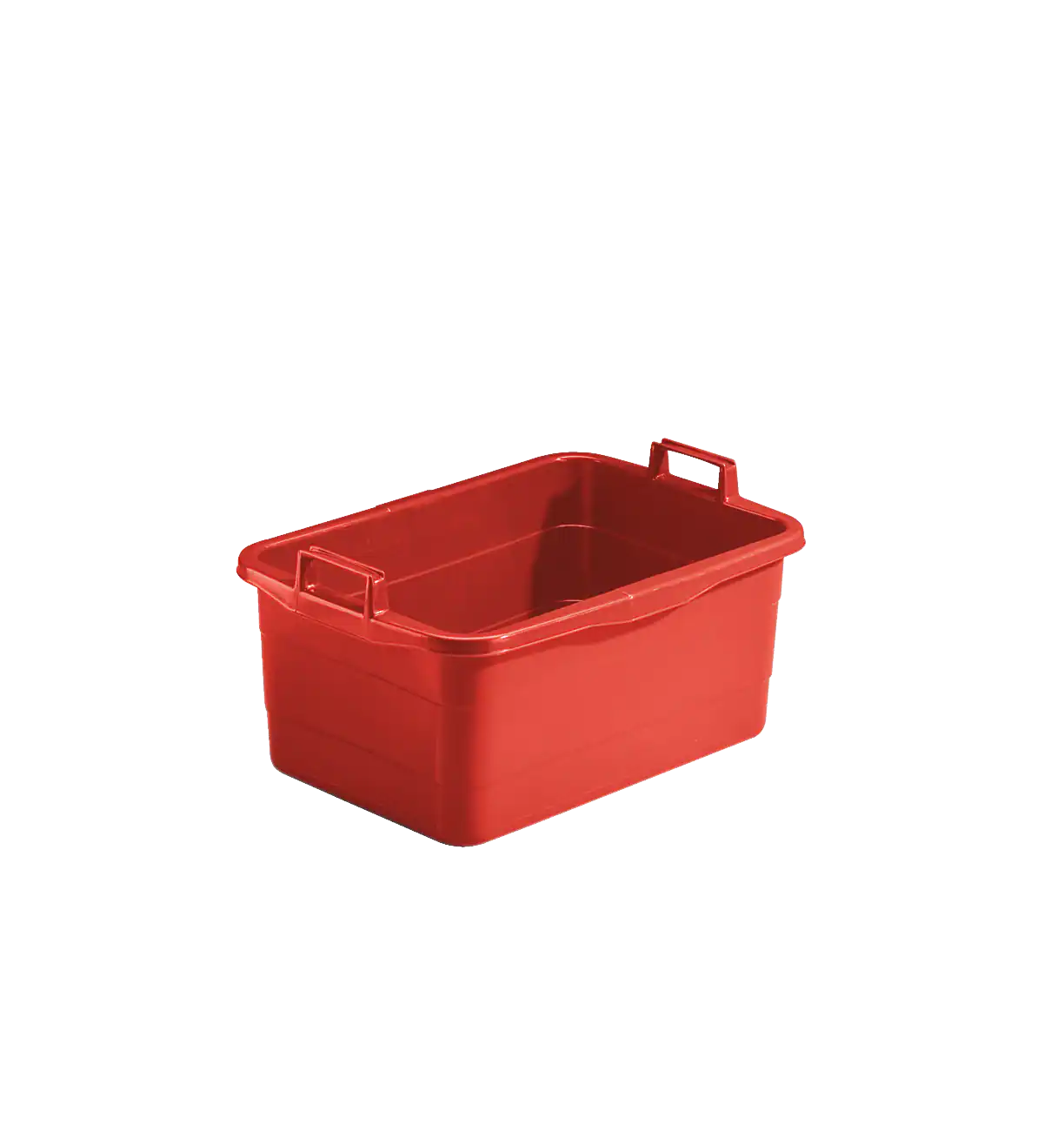 Cesto de Lavandaria Profissional 45 L Vermelho