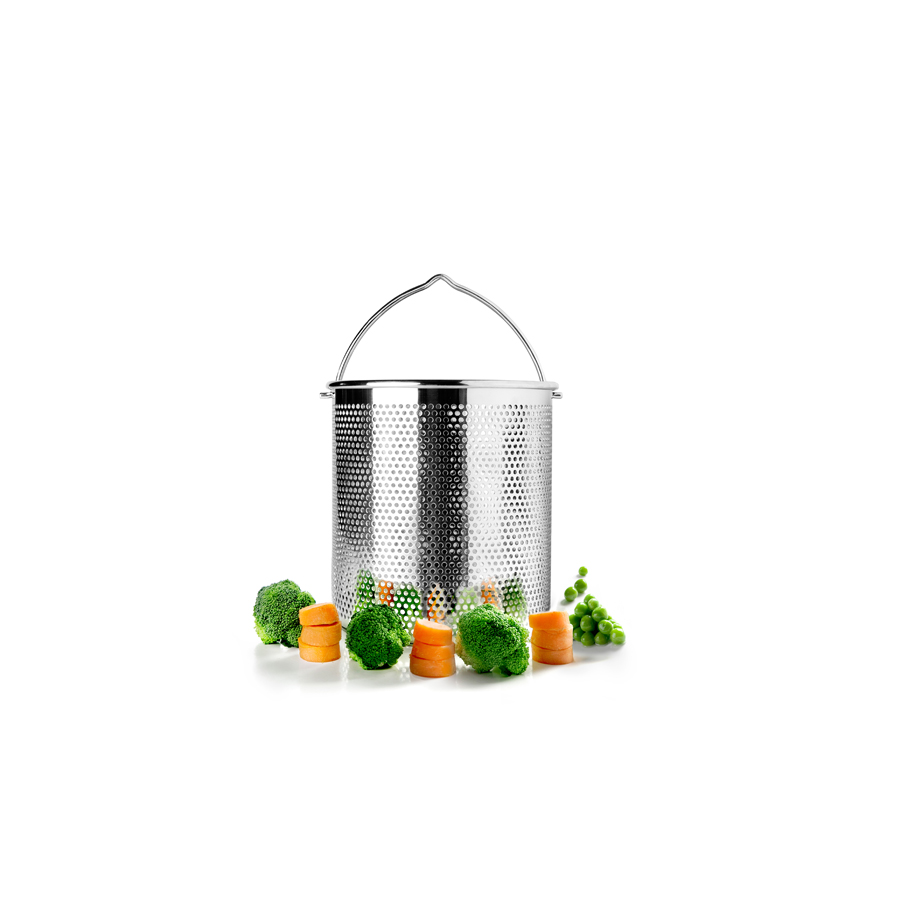 Cesto para Panela 14x16 cm em Aço Inoxidável 3.5L