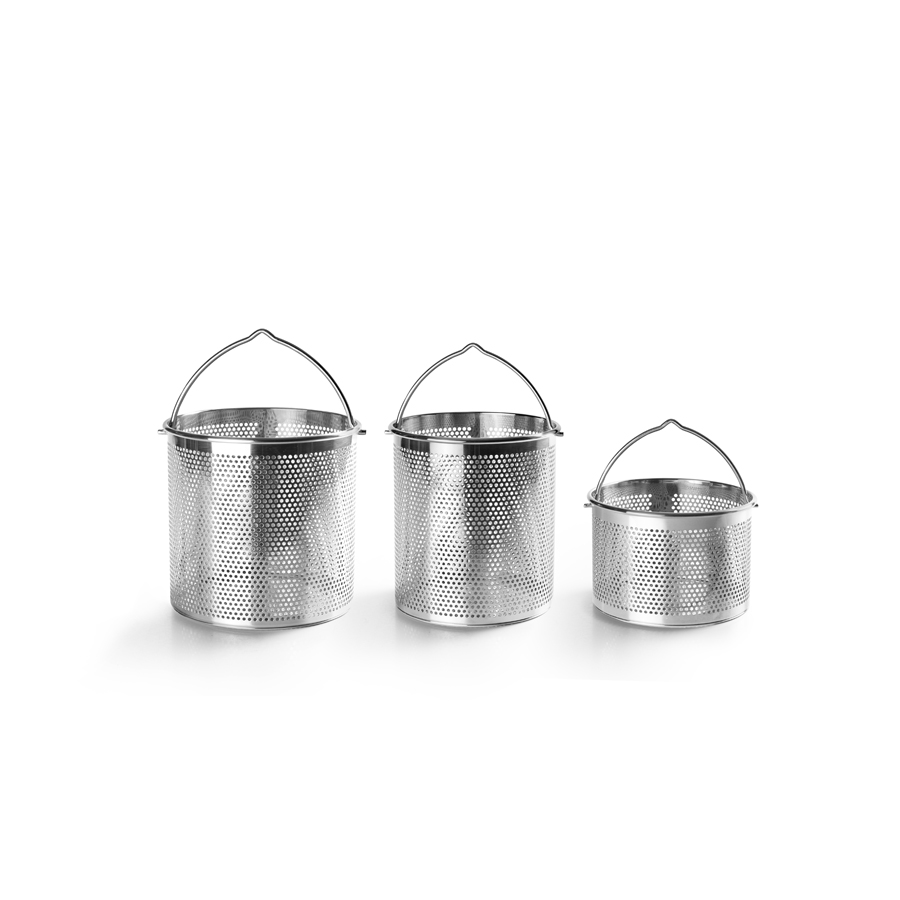 Cesto para Panela 14x16 cm em Aço Inoxidável 3.5L