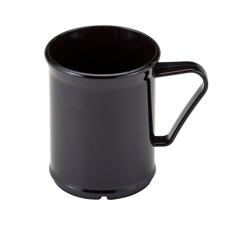 Chávena Empilhável Policarbonato Preto Ø 9,5 cm