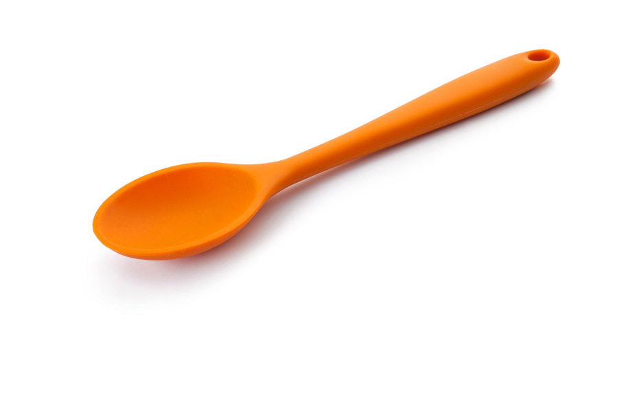 Colher e Espátula Sortido Silicone e Aço Inoxidável para Cozinha