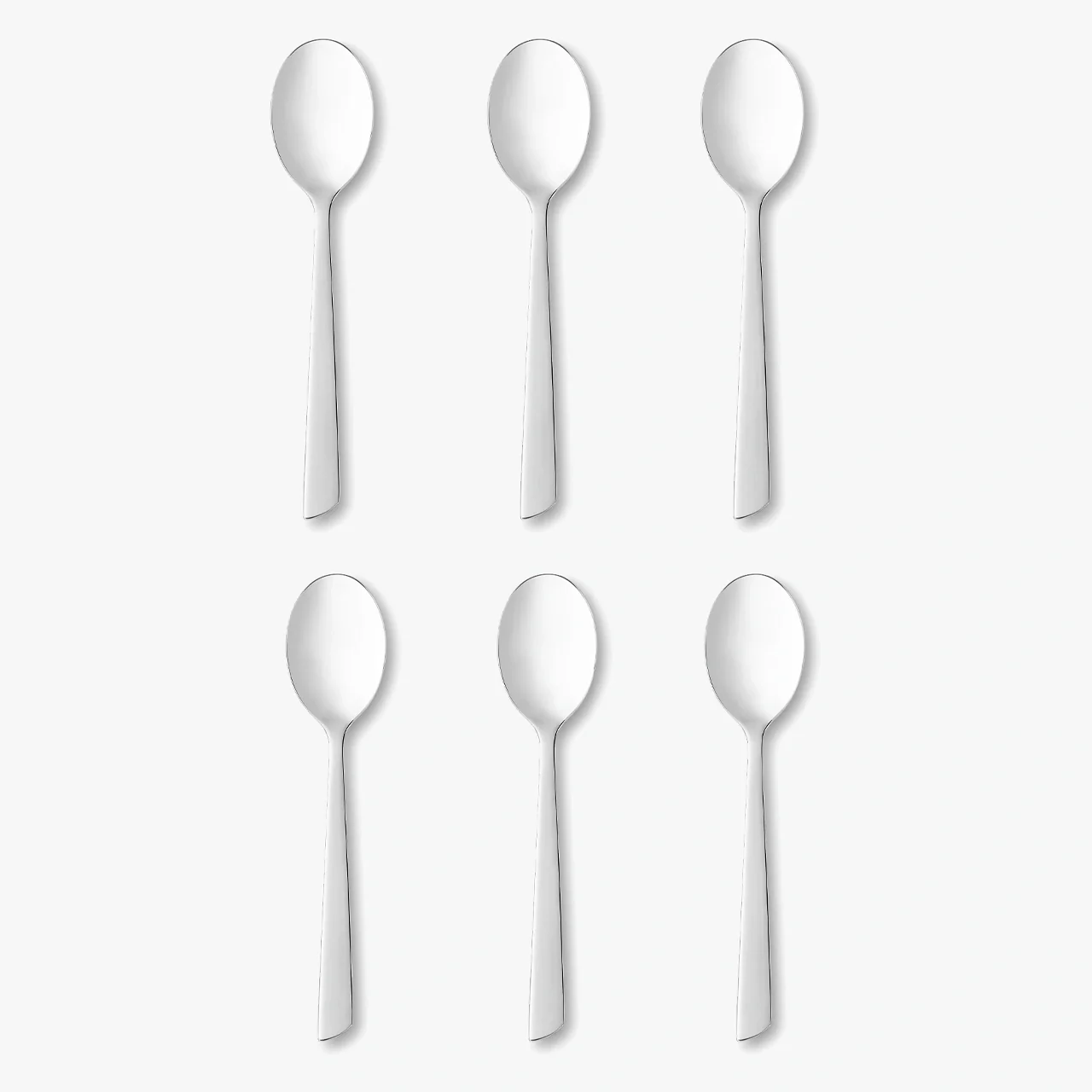 Colheres de Café Aço Inoxidável 18/10 Monobloco 140 mm - Conjunto 6