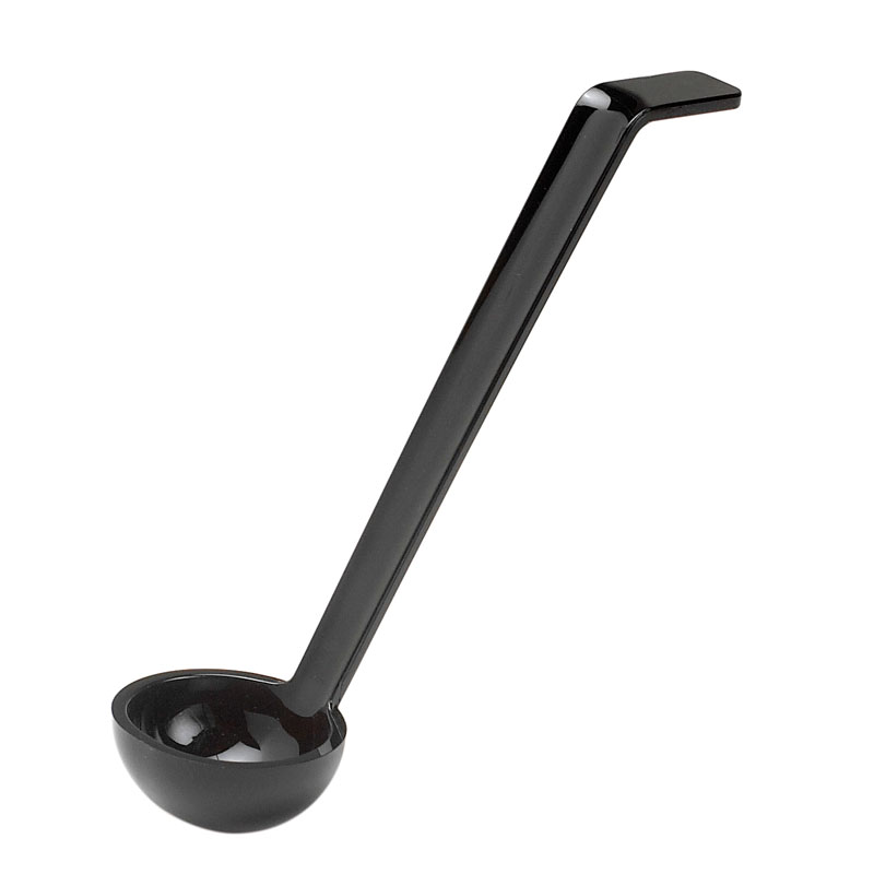 Concha de Policarbonato Preta 21,6 cm para Cozinha Profissional