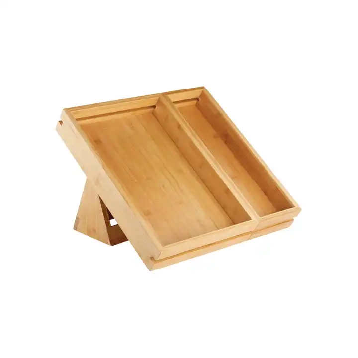 Conjunto Bandejas e Suporte para Buffet – Bambu, Médio