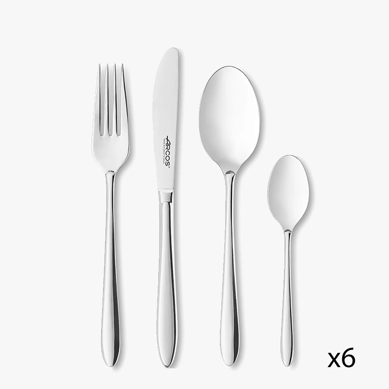 Conjunto de Talheres 24 Peças para 6 Pessoas – Design Clássico
