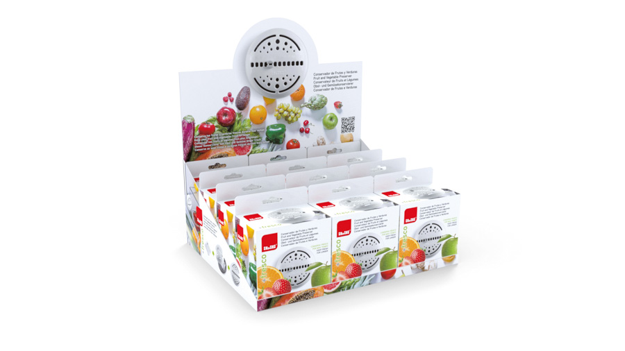 Conservador de Frutas e Legumes com Absorção de Etileno