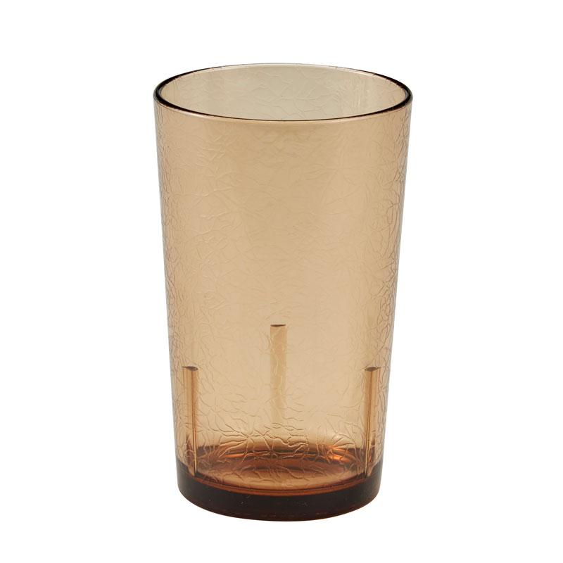 Copo Tubular SAN Âmbar Claro 7,5 cm Ø x 12 cm Altura