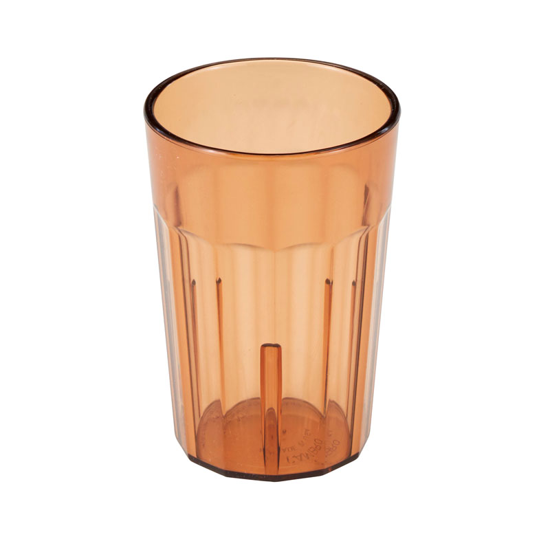 Copo Tubular para Bar 64x94 mm em SAN Âmbar