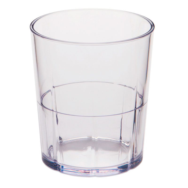 Copo Tubular Transparente SAN 76 mm Ø x 126 mm A