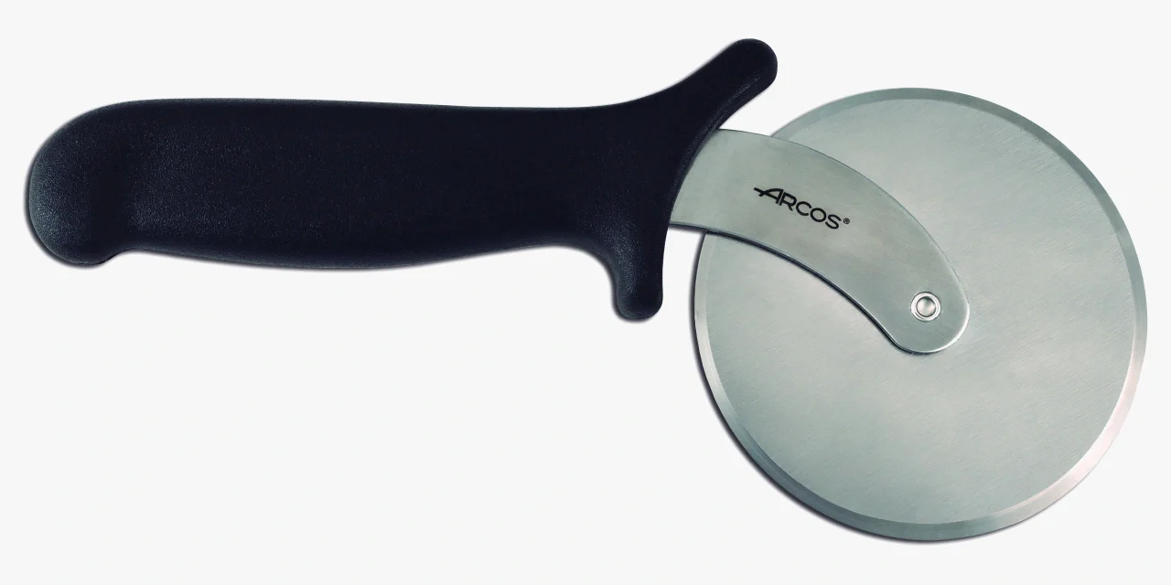 Cortador de Pizza Profissional 100 mm – Lâmina Inox, Cabo Polipropileno