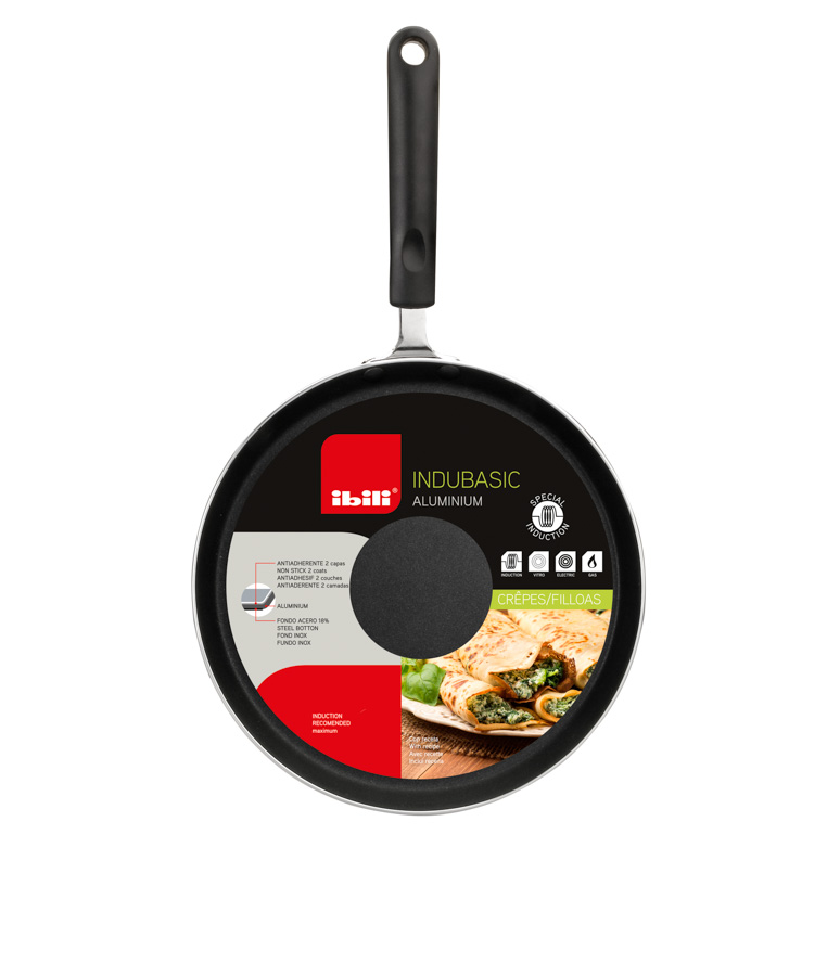 Crepeira Profissional Indução 23 cm Antiaderente