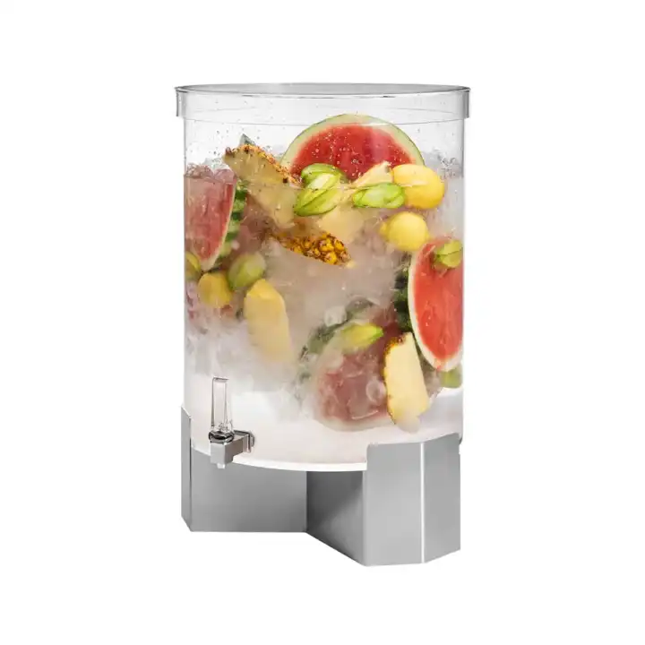 Dispensador de Bebidas 53L Profissional Acrílico e Inox