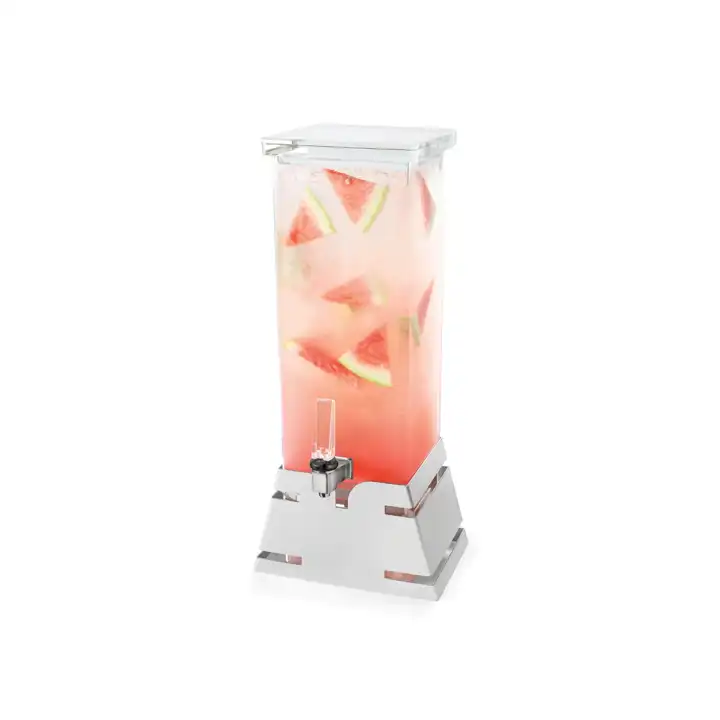 Dispensador de Bebidas 7.6L Acrílico Premium Aço Inoxidável