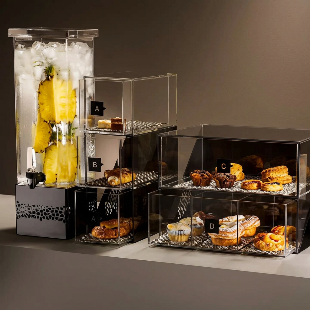 Dispensador de Bebidas Sem Contacto 7.6L para Buffet Profissional