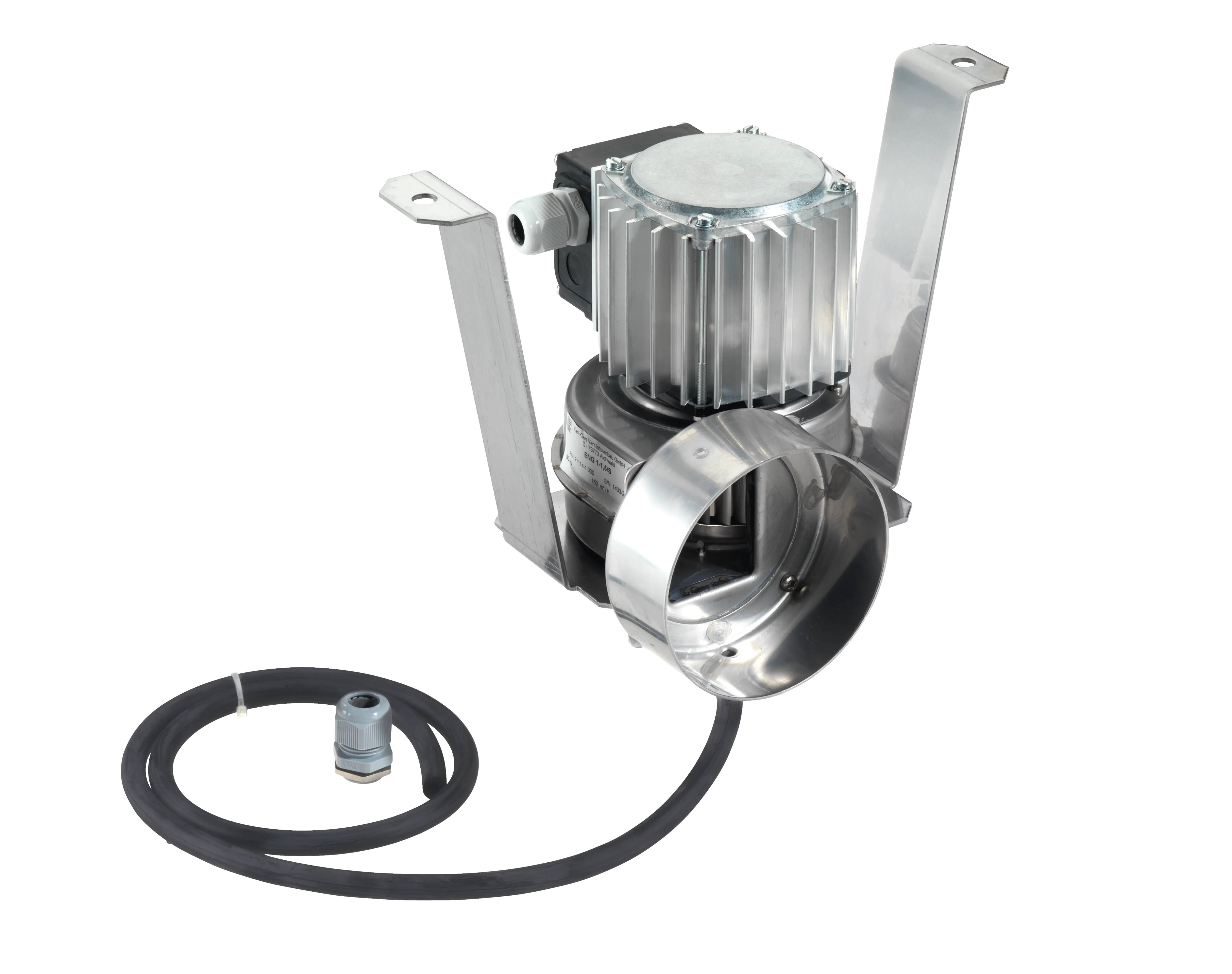 Exaustor de Vapores para Lavandaria Profissional – 240mm Profund.