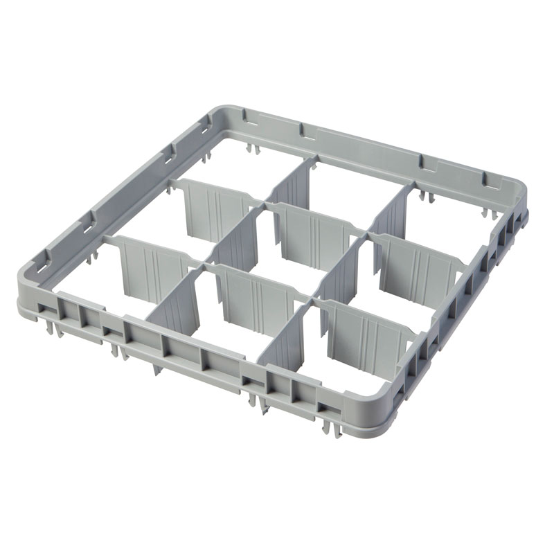 Extensão Divisor Alto 9 Compartimentos 15x15 cm para Cestos Lavagem