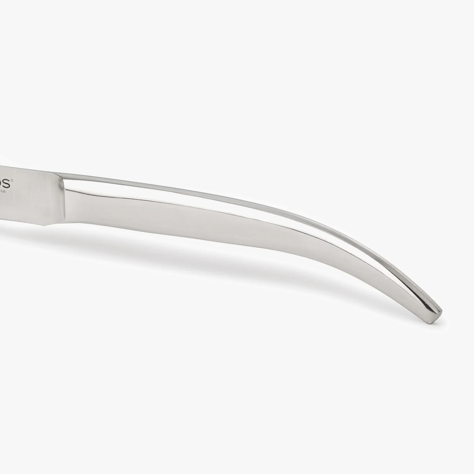 Faca de Bife Fio Liso Monobloco Aço Inoxidável 110 mm