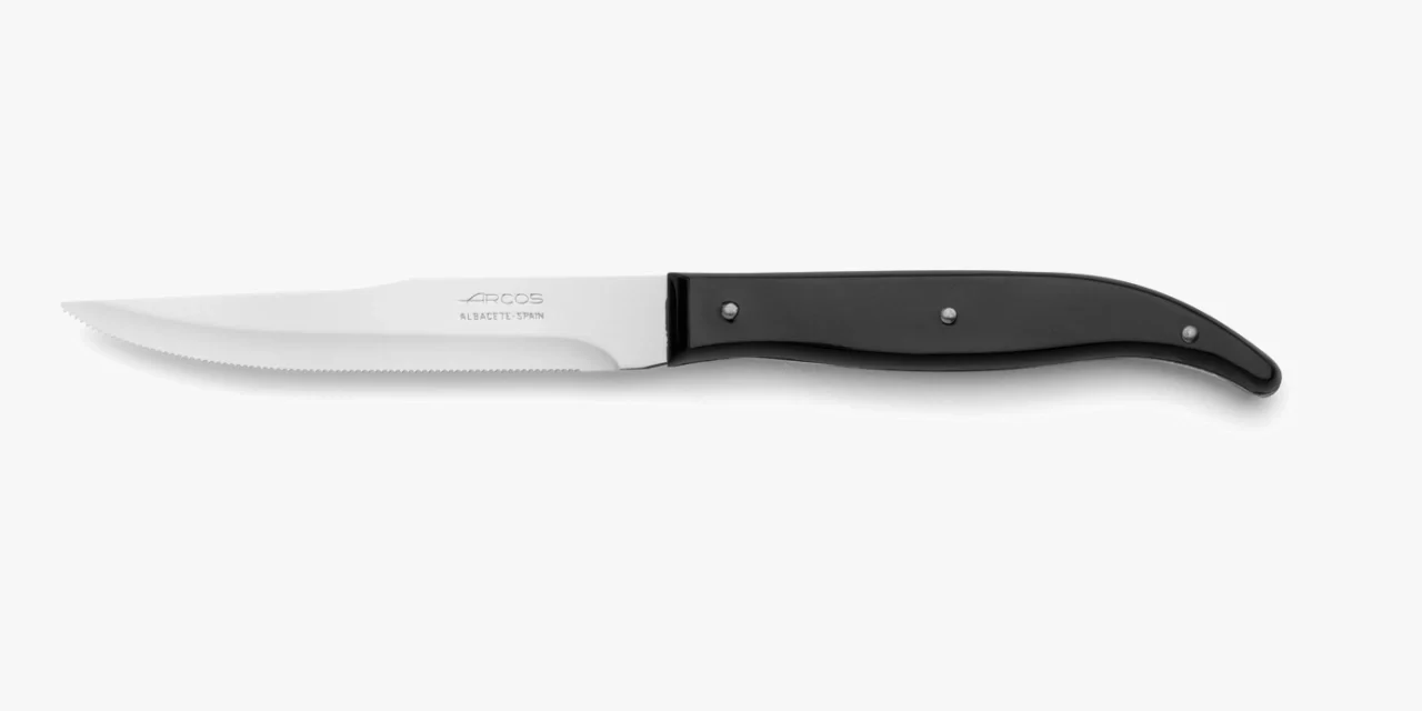 Faca de Bife Serrilhada 110 mm Aço Inoxidável Nitrum