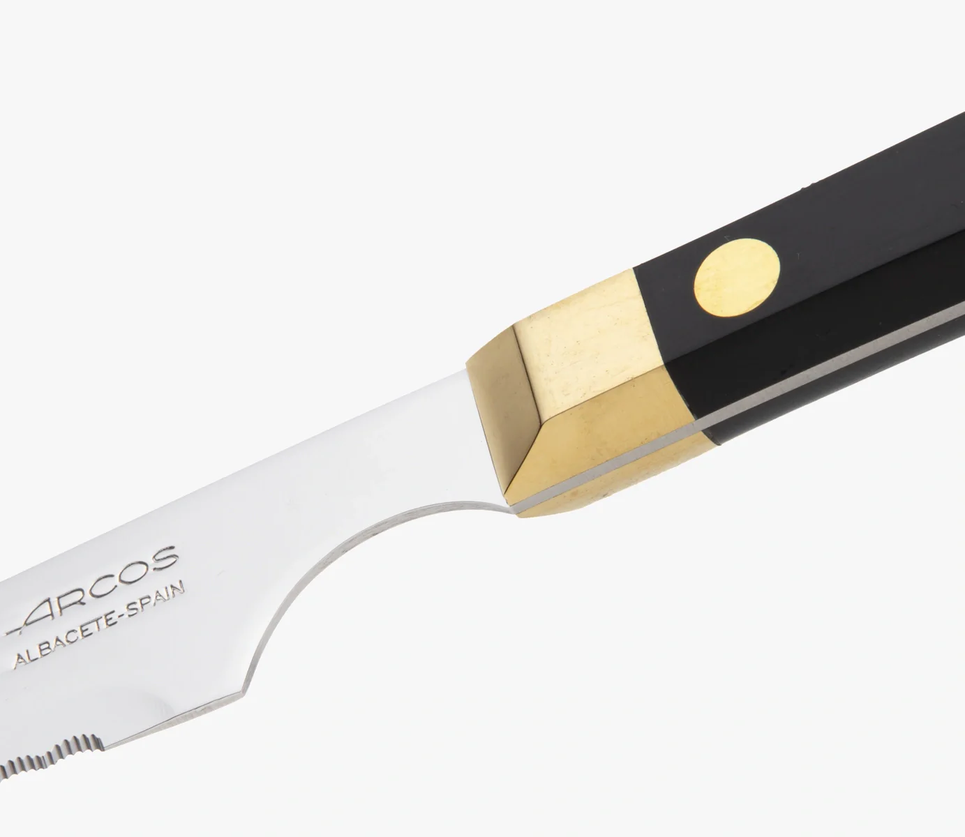 Faca de Carne 115mm Aço Inoxidável Nitrum Cabo POM
