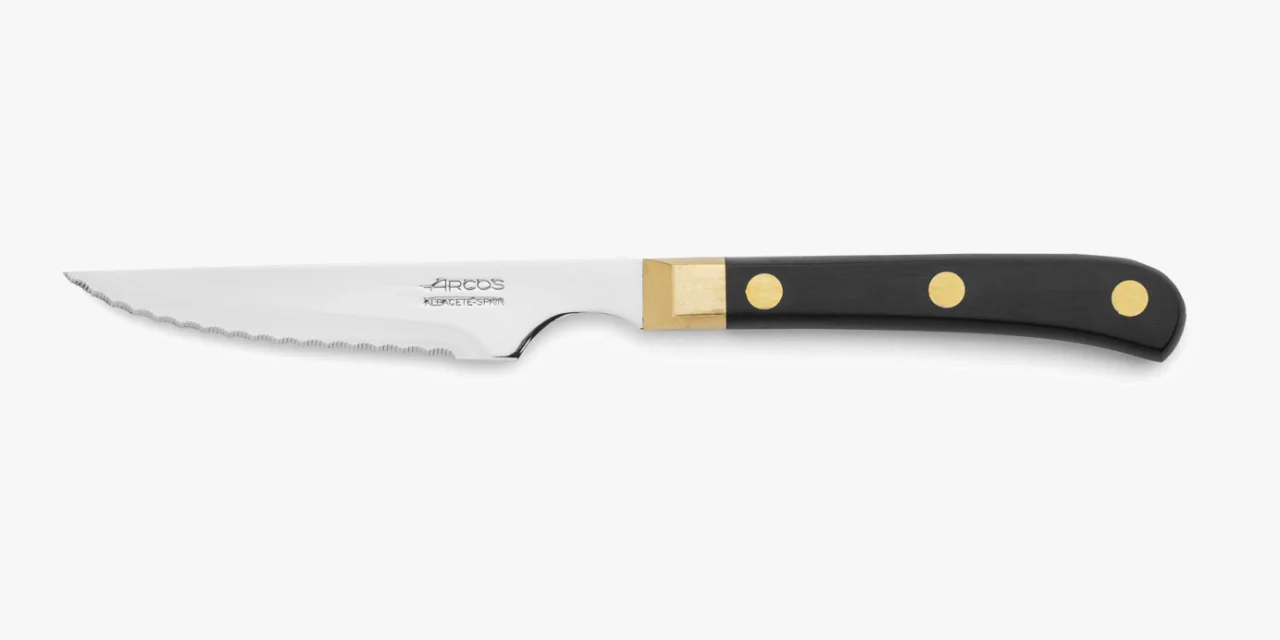 Faca de Carne 115mm Aço Inoxidável Nitrum Cabo POM