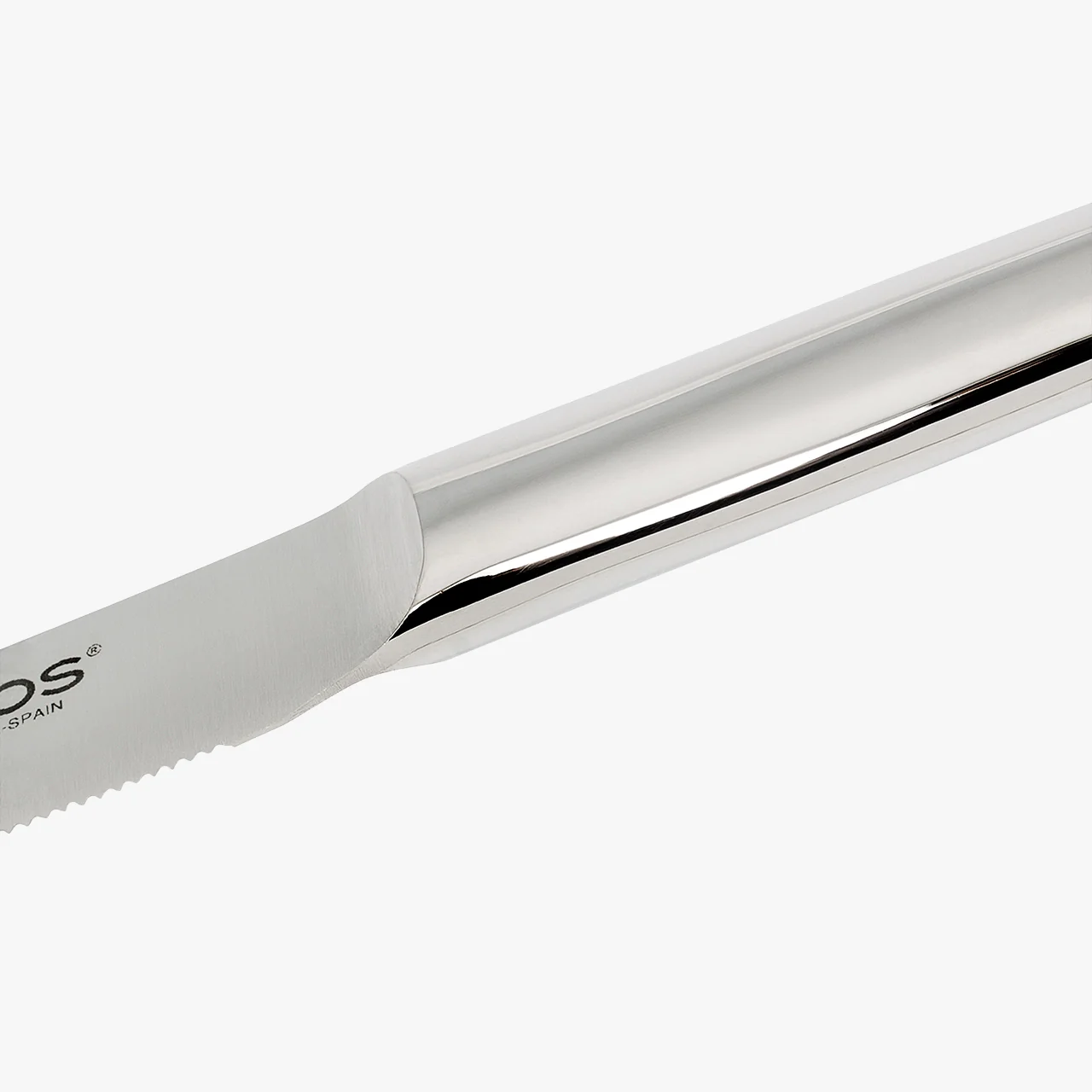 Faca de Carne Monobloco Aço Inoxidável 110 mm Filo Serrilhado