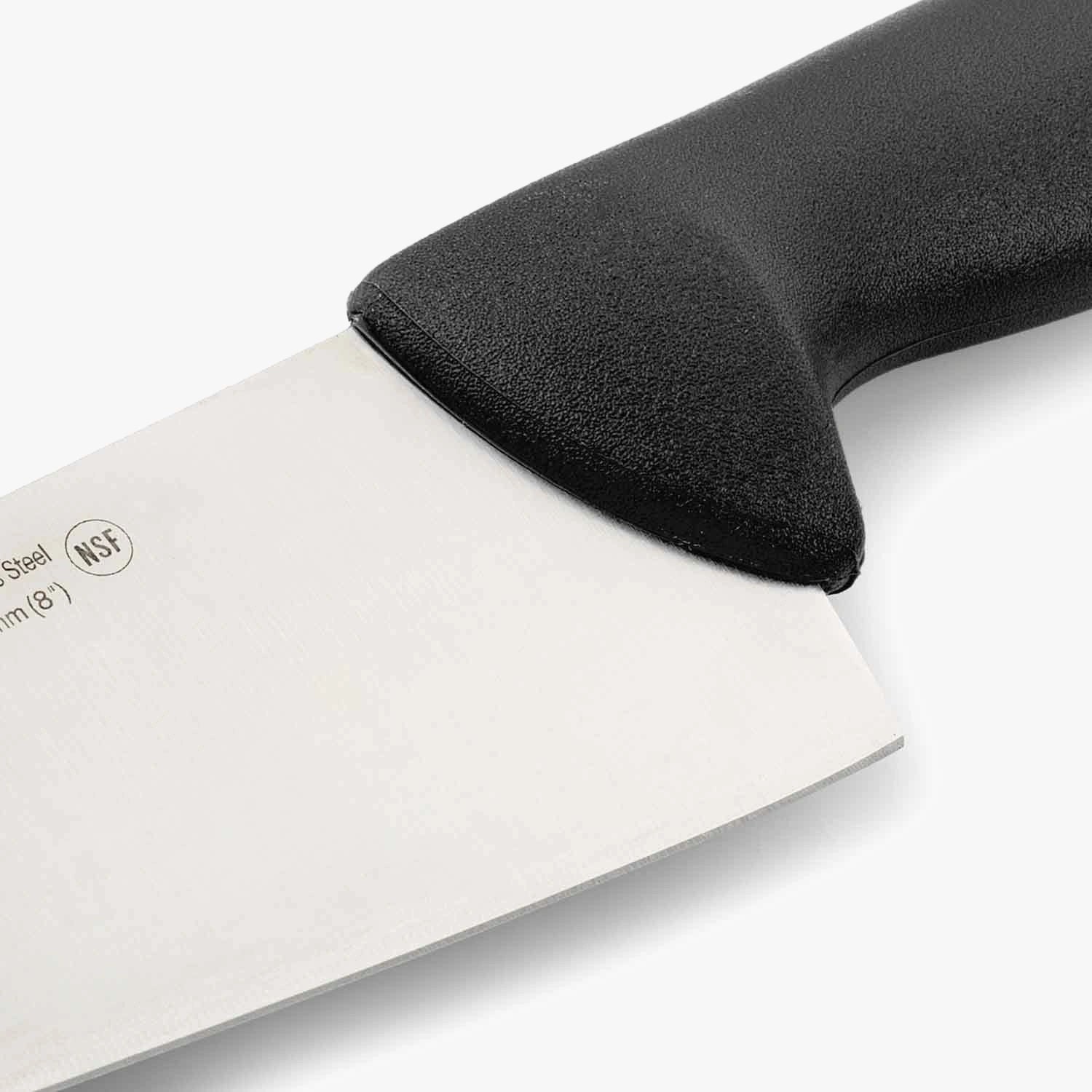 Faca de Chef 200 mm Aço Inoxidável Nitrum Cabo Ergonómico Preto