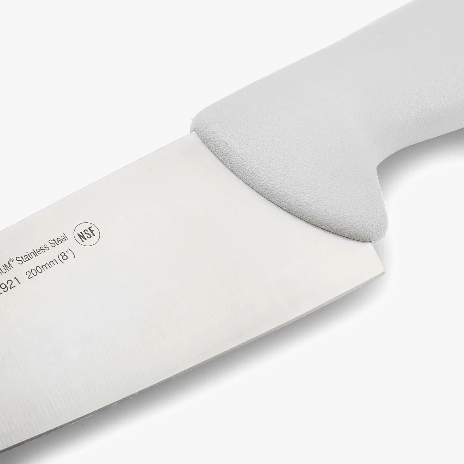 Faca Chef Lâmina Aço Inox Nitrum 200 mm Cabo Polipropileno Branco