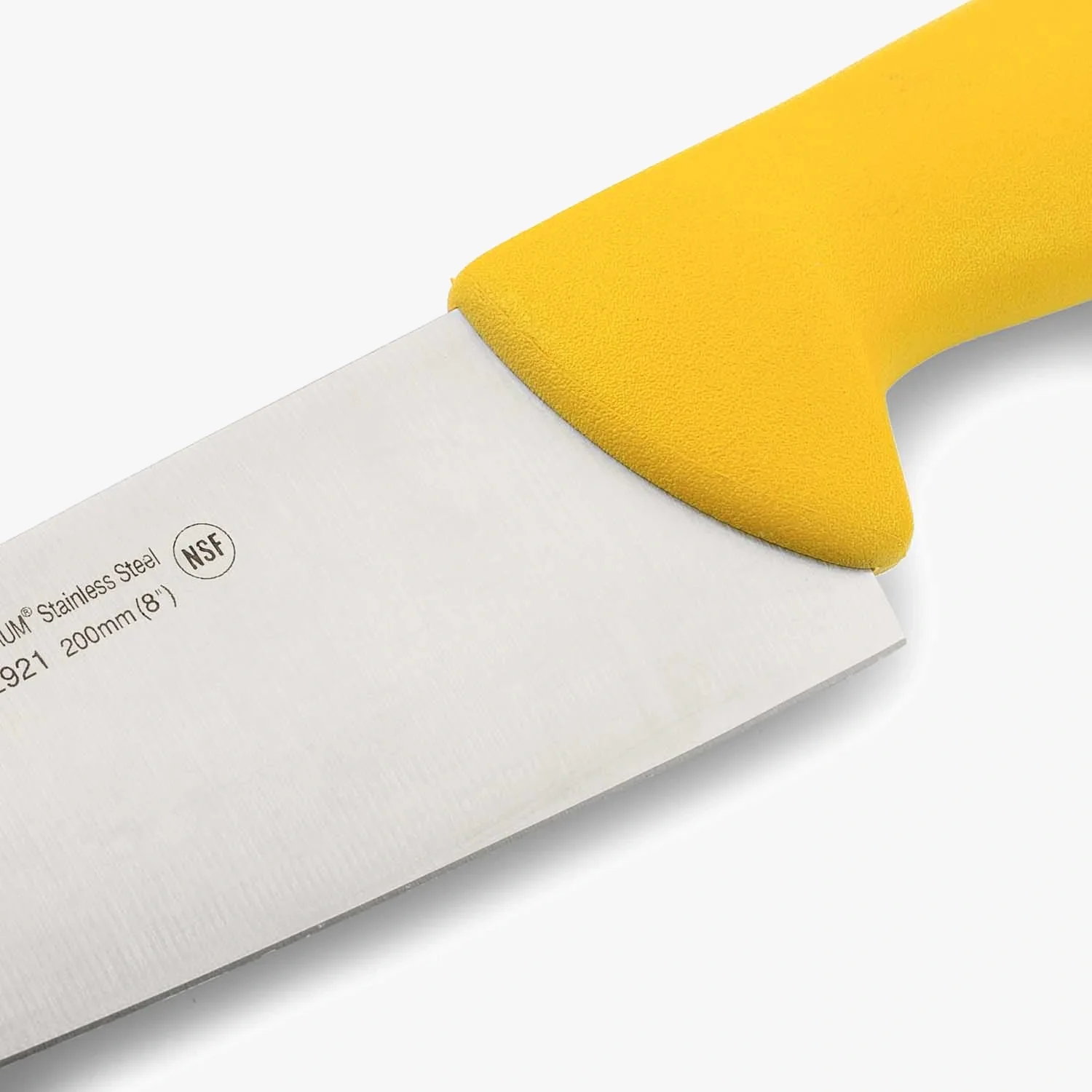 Faca de Chef 200 mm Lâmina Aço Nitrum - Cabo Ergonómico Amarelo