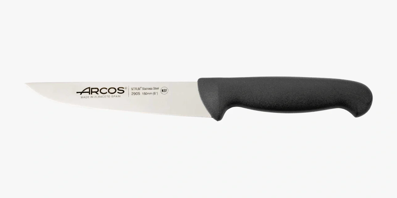 Faca de Cozinha Profissional 150mm Lâmina Nitrum