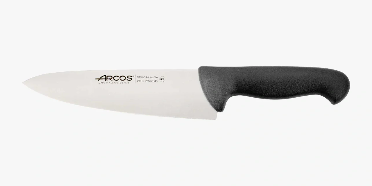 Faca de Cozinha Profissional 7" com Cabo Ergonómico e Higiénico
