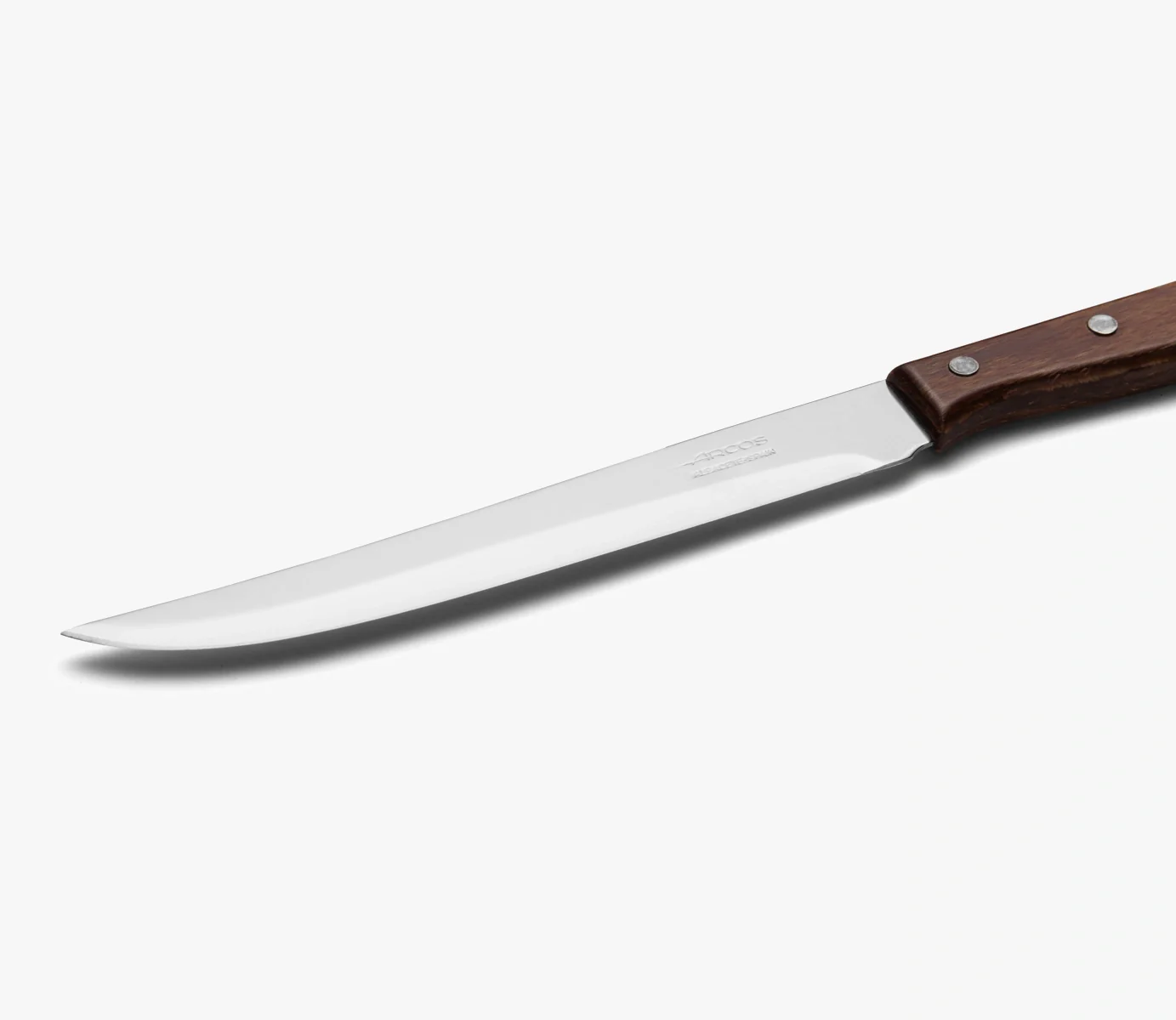 Faca de Cozinha Profissional 155 mm Lâmina Aço Inoxidável Cabo Madeira