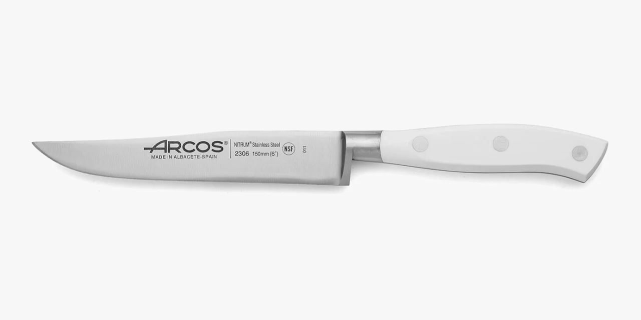 Faca de Cozinha Profissional 150mm Lâmina Aço Nitrum