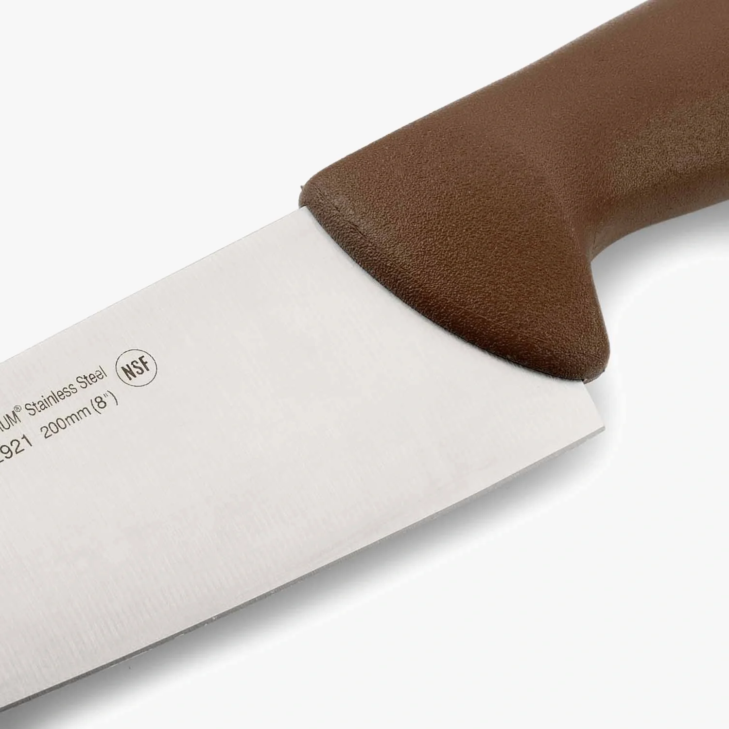 Faca de Cozinheiro Lâmina 200 mm Aço Inoxidável NITRUM Cabo Vermelho