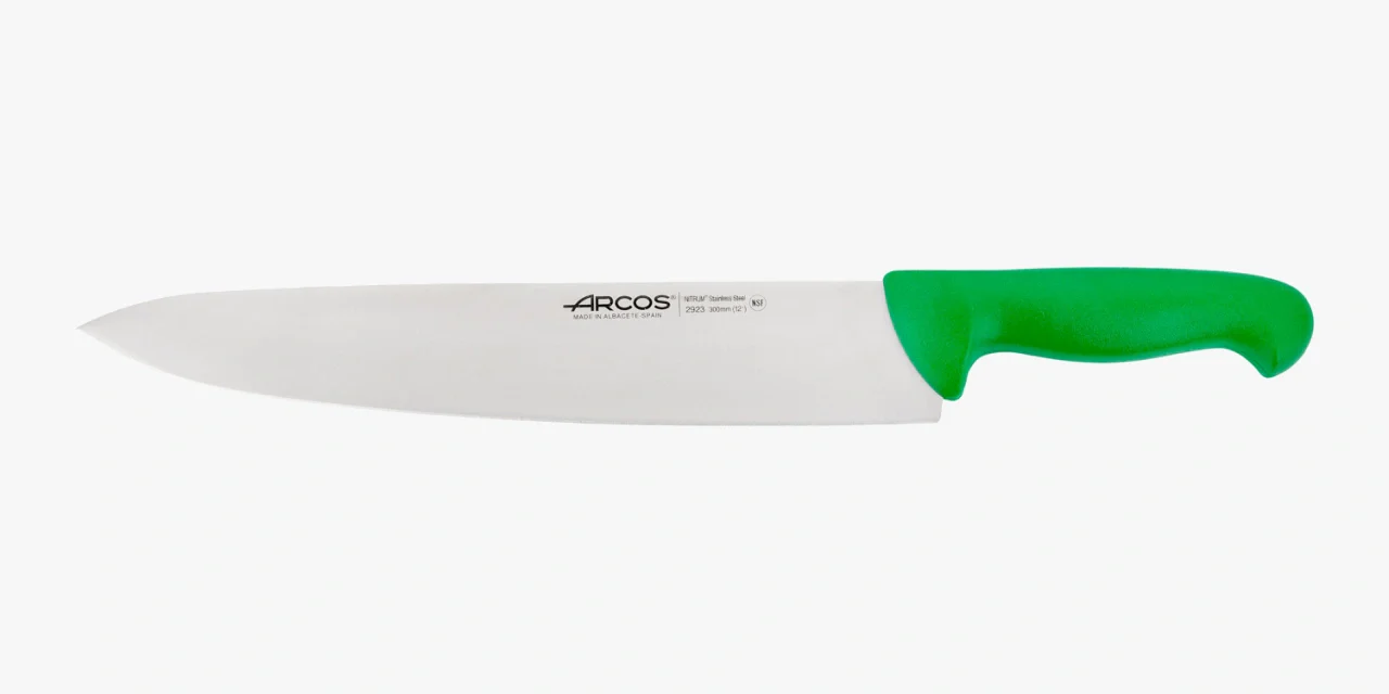 Faca de Cozinheiro Profissional 300 mm - Lâmina NITRUM Aço Inoxidável