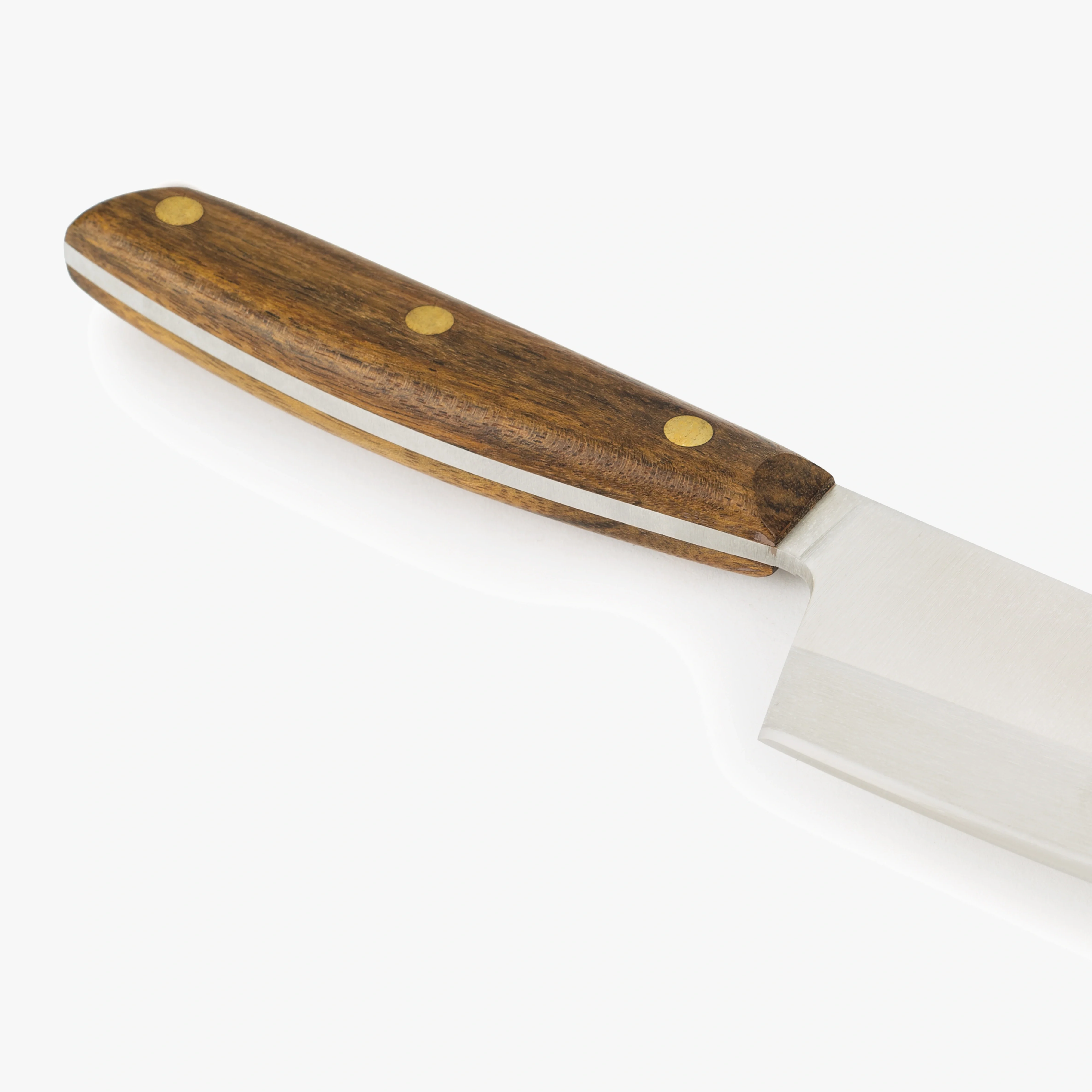 Faca Deba 170mm Lâmina Aço Inoxidável Nitrum Cabo Madeira