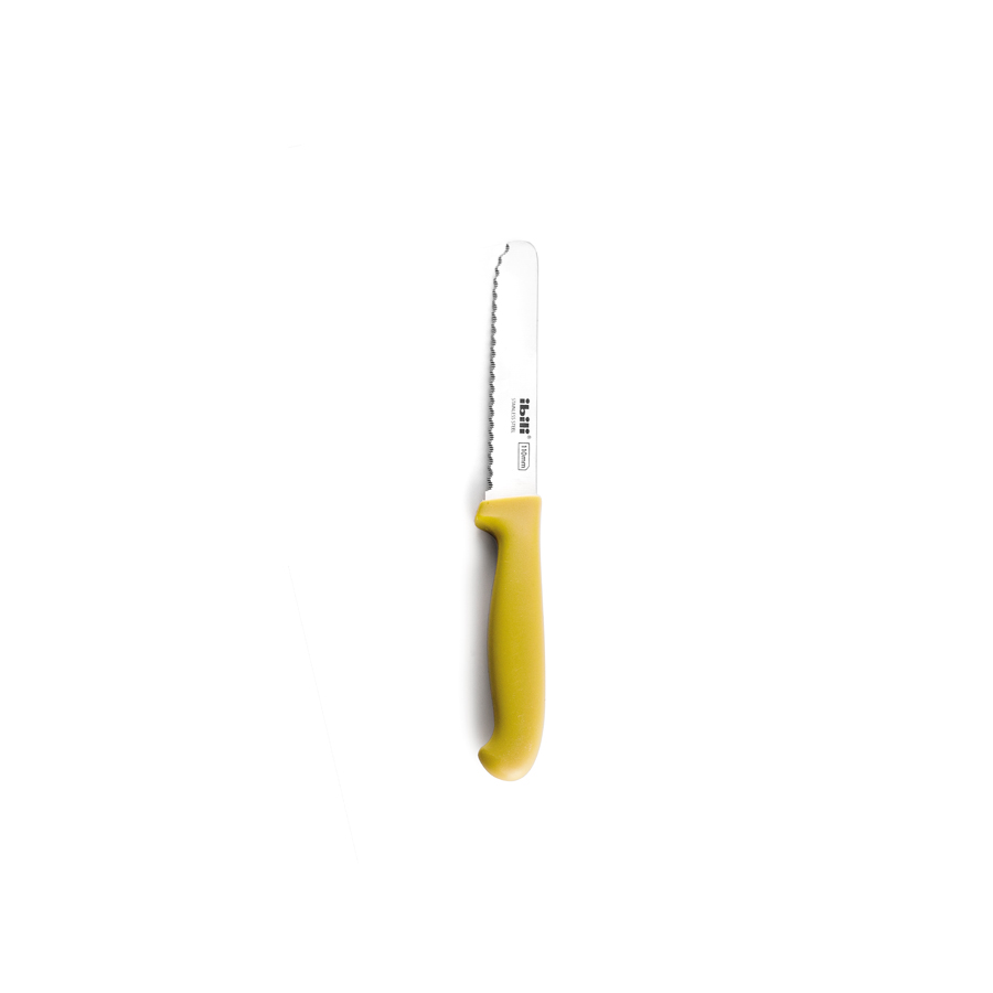 Faca Dentada de Ponta Redonda para Cozinha Profissional