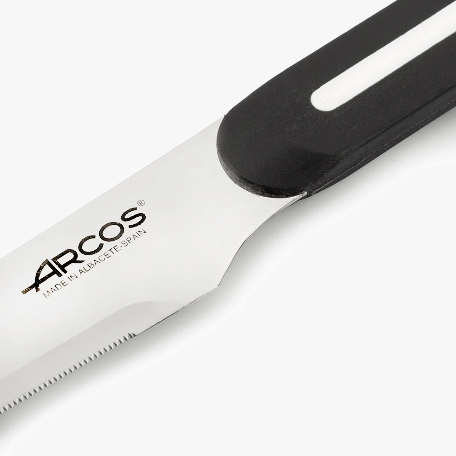 Faca de Descascar Microdentada 100 mm para Frutas e Legumes