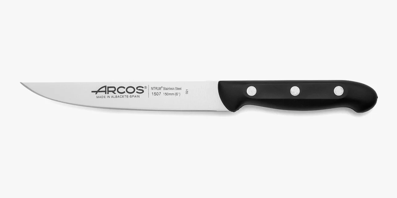 Faca de Descascar Profissional 150mm Lâmina Aço Inoxidável