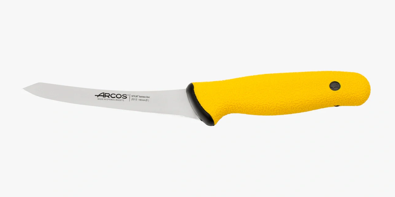 Faca Desossar Rígida 140 mm com Ponta Biselada para Cozinha Profissional