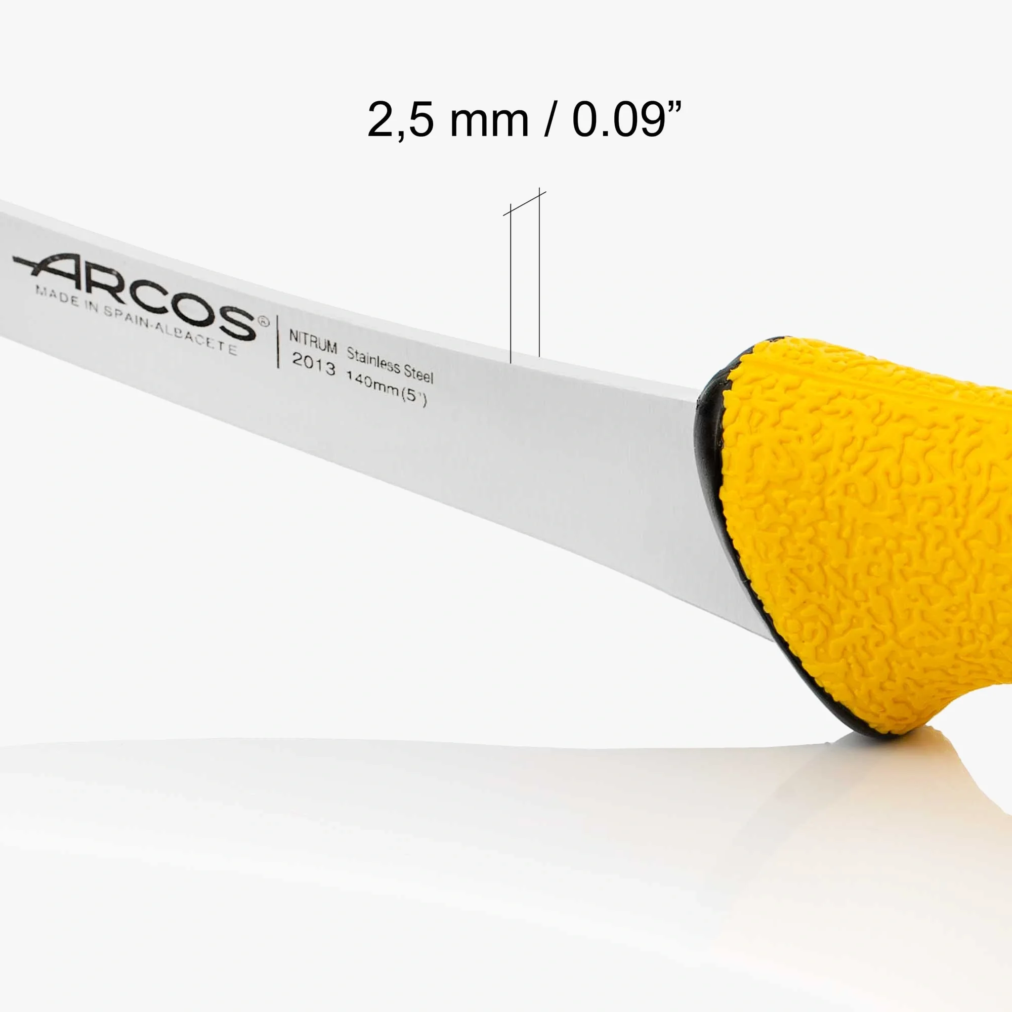 Faca Desossar Semirrígida 140 mm Série Duo Pro para Cozinha Profissional