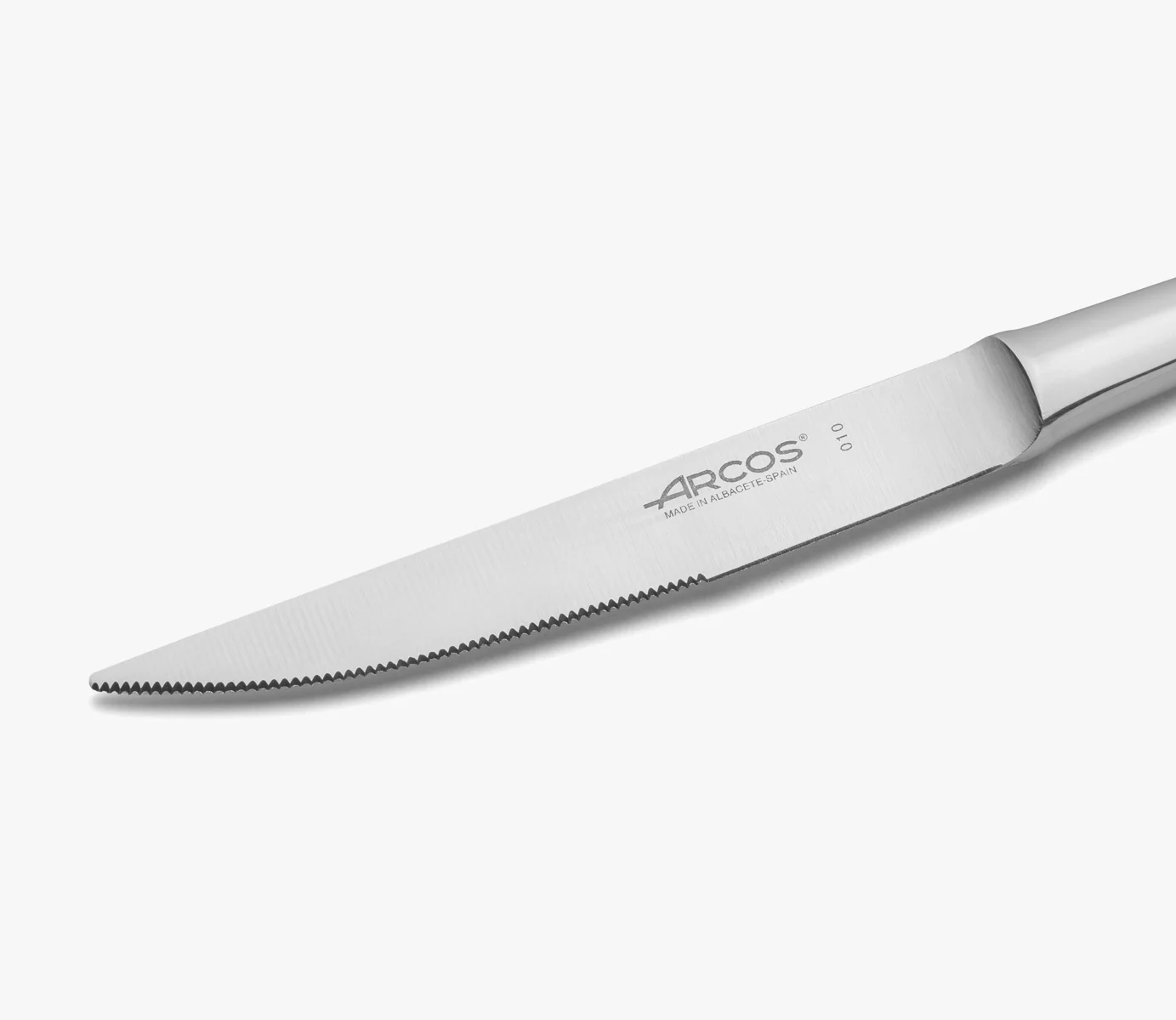 Faca de Mesa para Carne Monobloco Inox 115 mm
