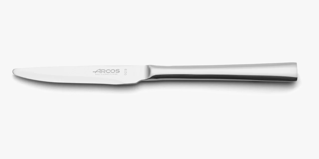Faca de Mesa Monobloco Aço Inoxidável 120 mm para Serviço de Sala