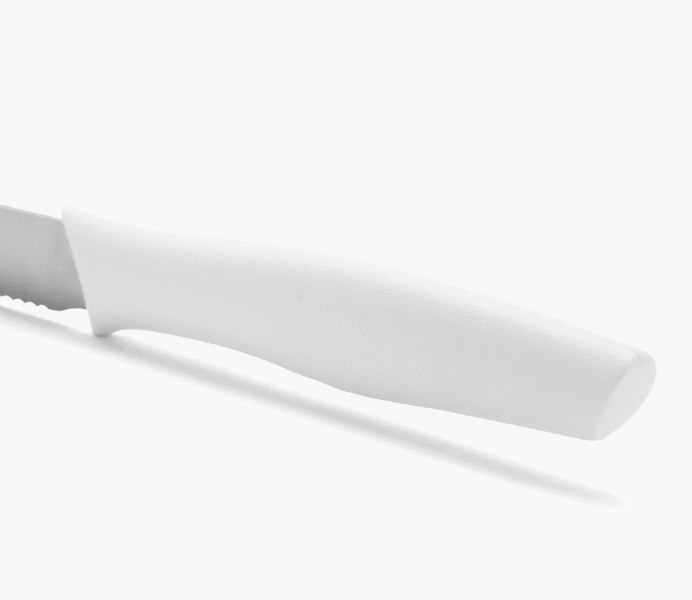 Faca de Mesa Serrilhada 100 mm Aço Inoxidável com Cabo Polipropileno